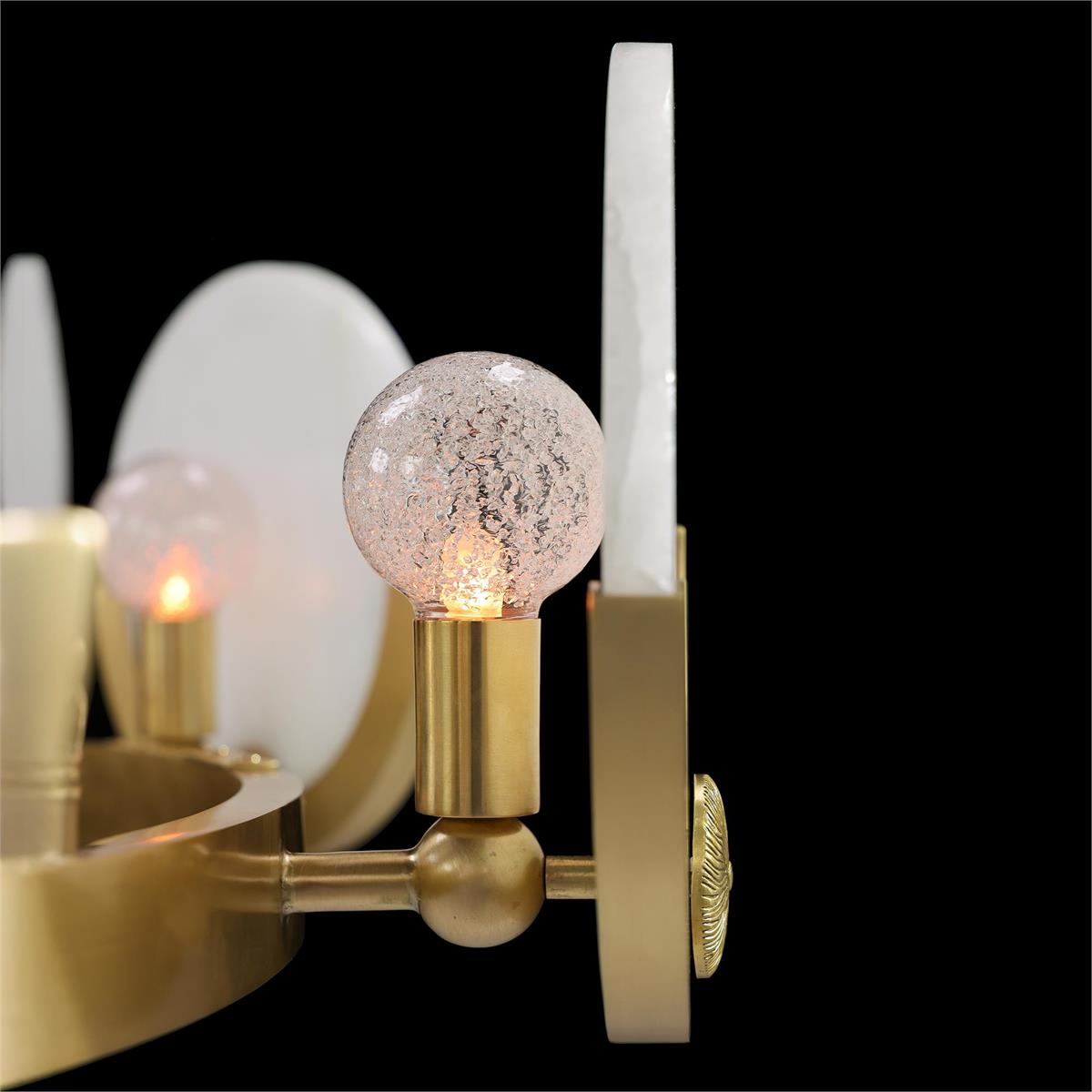 John Richard Astralis Eight-Light Chandelier