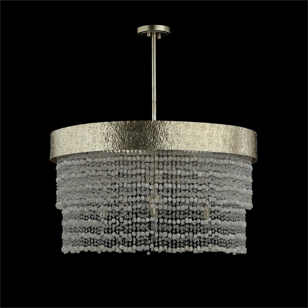 John Richard Crystal Veil Twelve-Light Chandelier