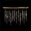John Richard Sprezzatura Twelve-Light Horizontal Chandelier