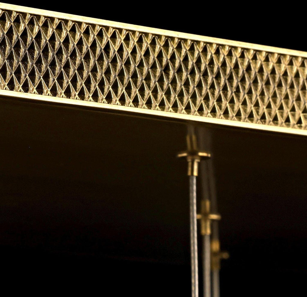 John Richard Bergamo Fourteen-Light Horizontal Chandelier