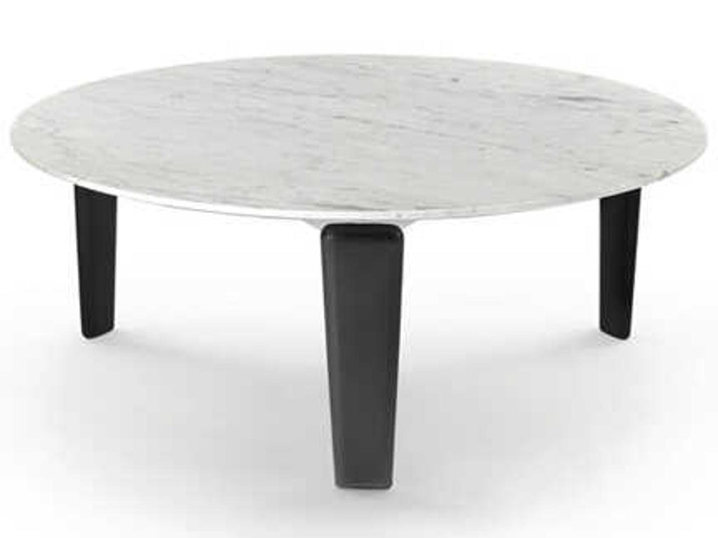 Tablet Round Marble Coffee Table