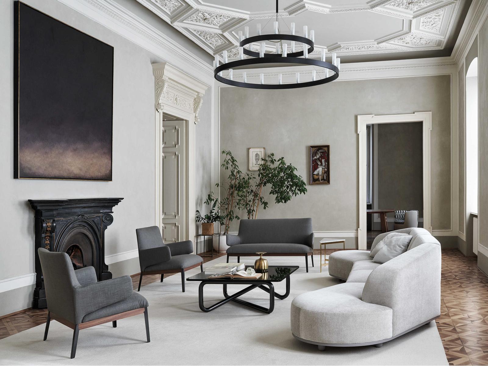 Hug Upholstered Accent Chair by Claesson Koivisto Rune