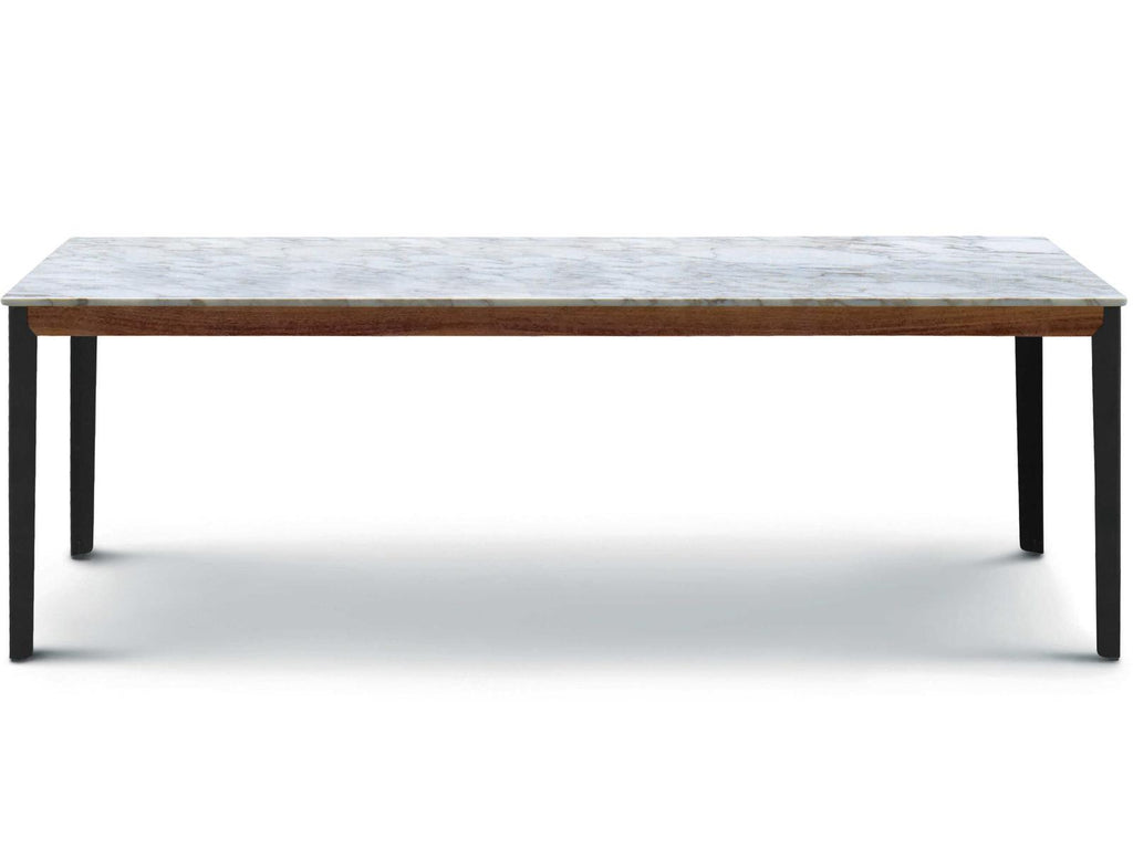 Hug Rectangular Marble Dining Table