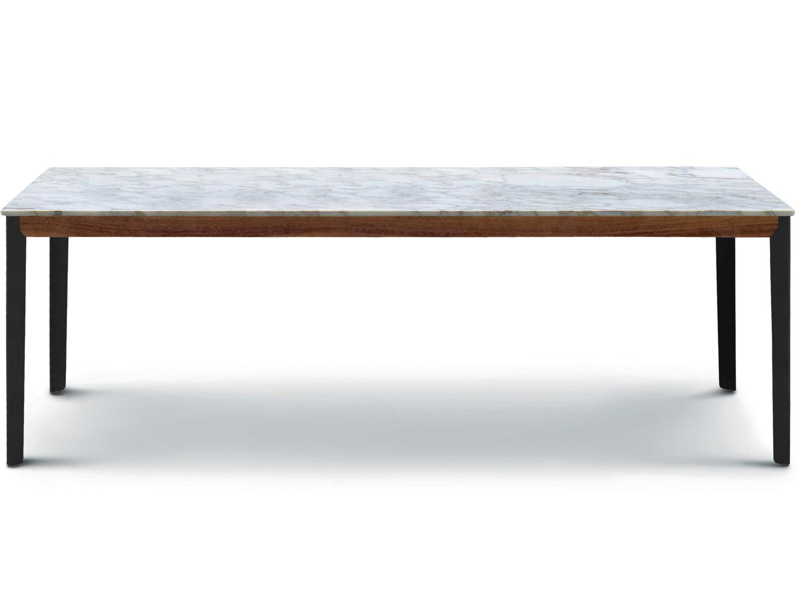 Hug Rectangular Marble Dining Table