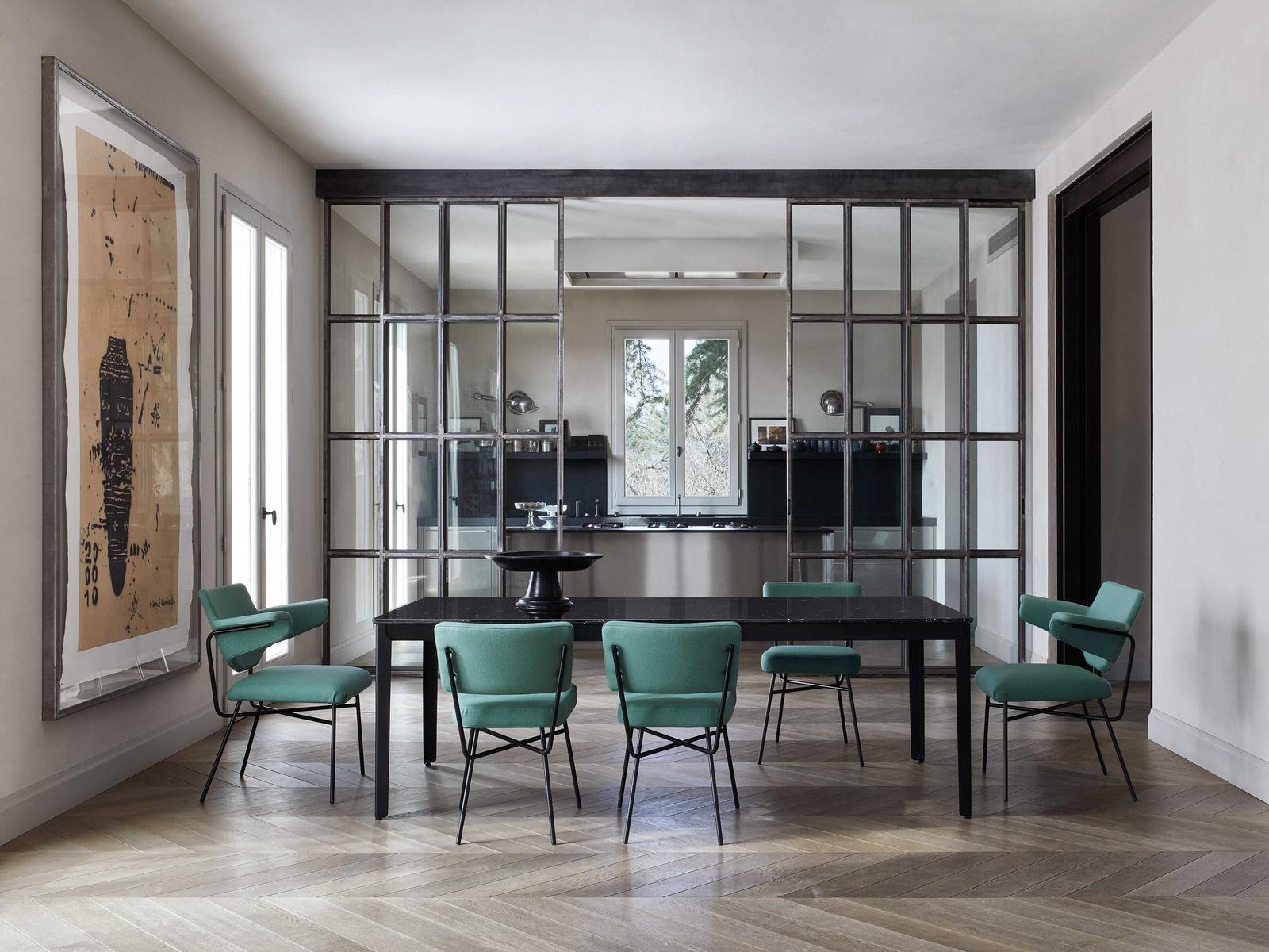Hug Rectangular Marble Dining Table