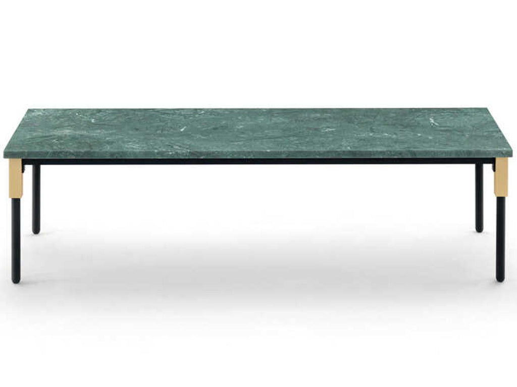Match Rectangular Marble Coffee Table