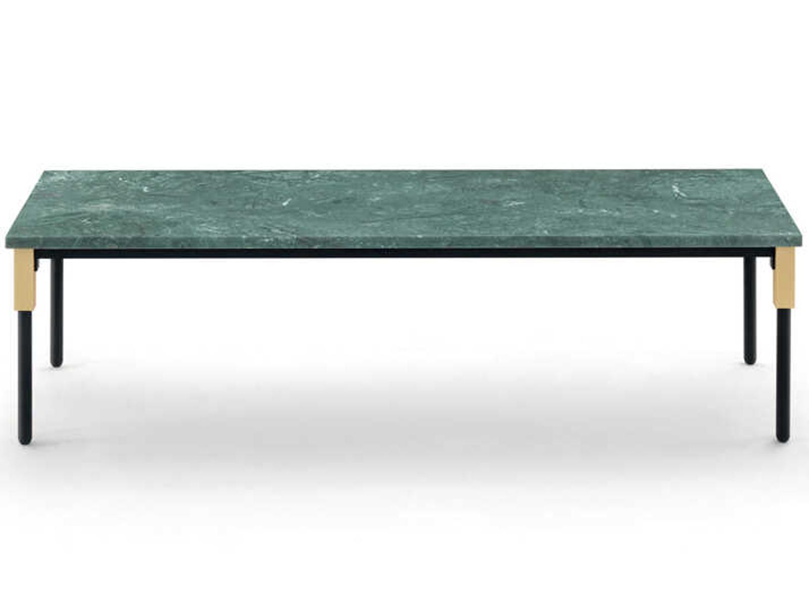Match Rectangular Marble Coffee Table