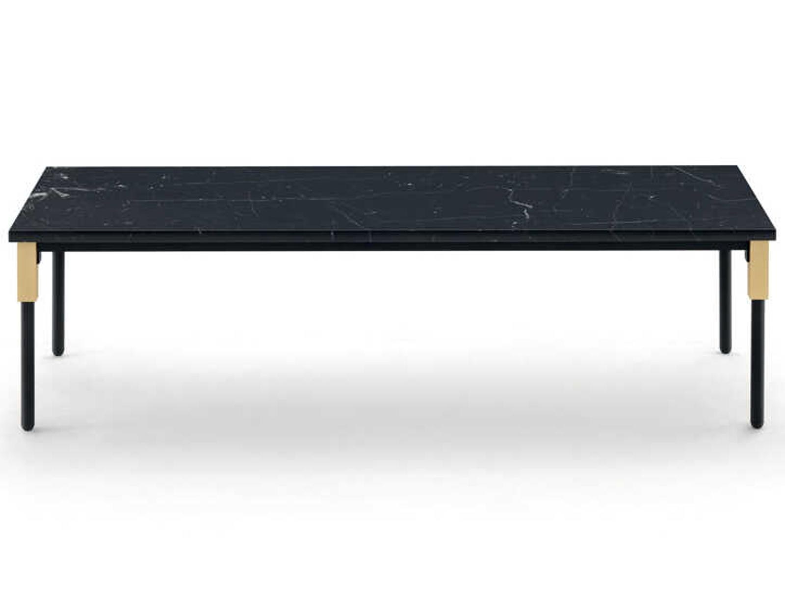 Match Rectangular Marble Coffee Table