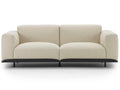 Claudine L Upholstered 3-Seat Sofa with Metal Details