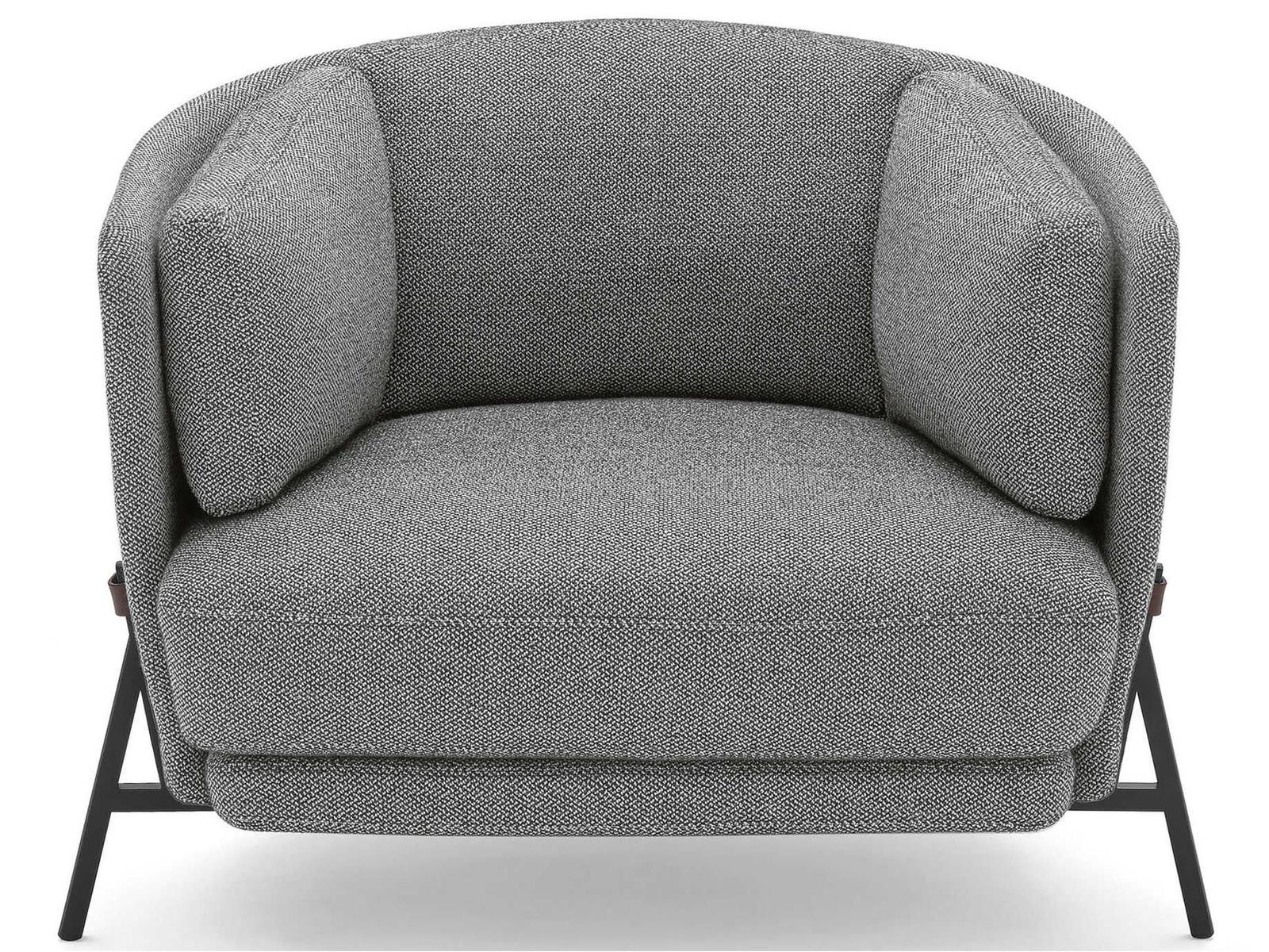 Cradle 3830 Accent Armchair by Neri&Hu in Fabric