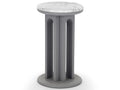 Arcolor Round Marble End Table