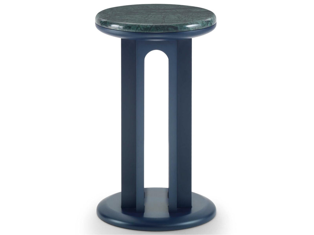 Arcolor Round Marble End Table