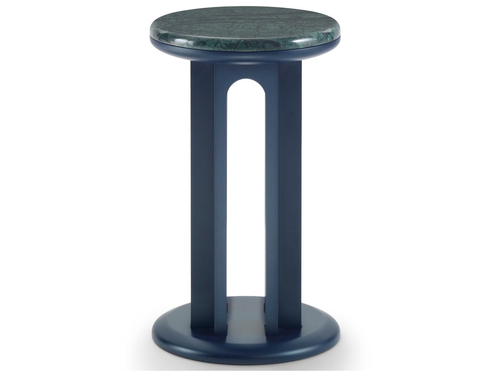 Arcolor Round Marble End Table