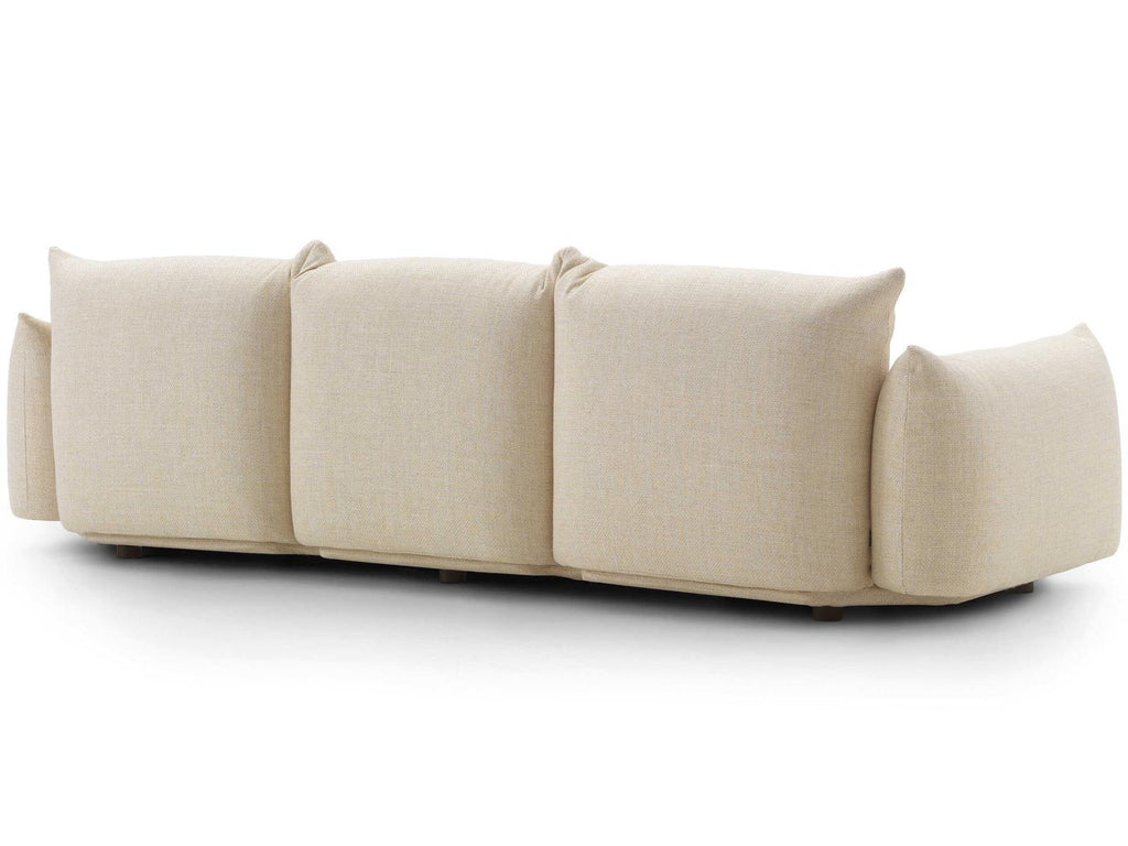 Marenco 3-Seat Fabric Sofa Modern Italian Design