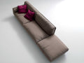 Frame Brown Upholstered Sectional Sofa