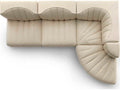 9000 NV05 Modular Fabric Sectional Sofa by Tito Agnoli