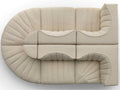 9000 Compositional Fabric Sectional Sofa by Tito Agnoli