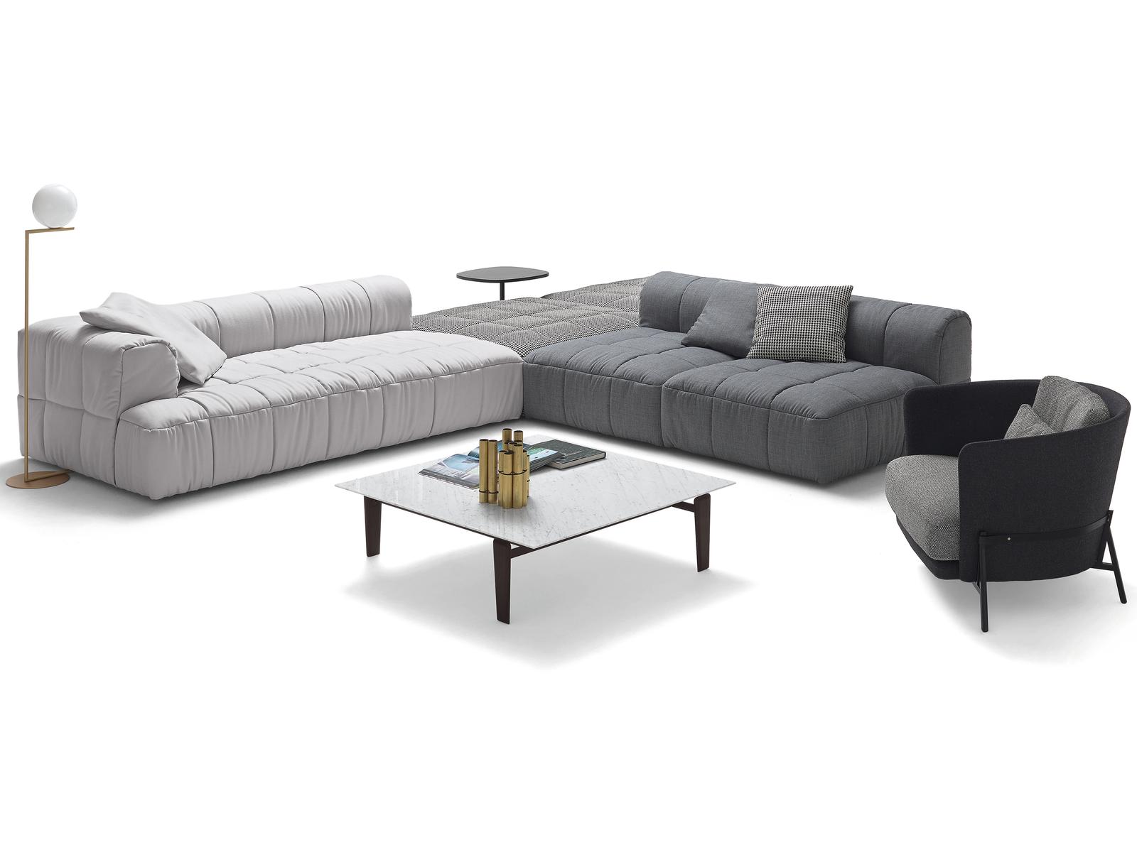 Tablet Square Marble Coffee Table