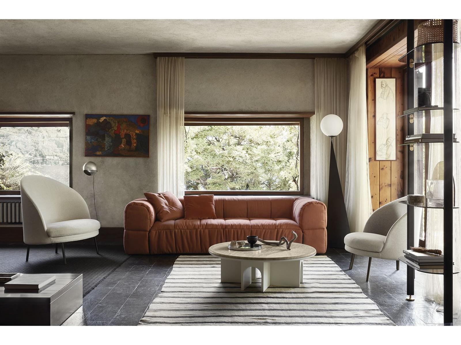 Arcolor Round Marble Coffee Table