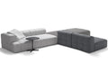 Strips Upholstered Sectional Sofa