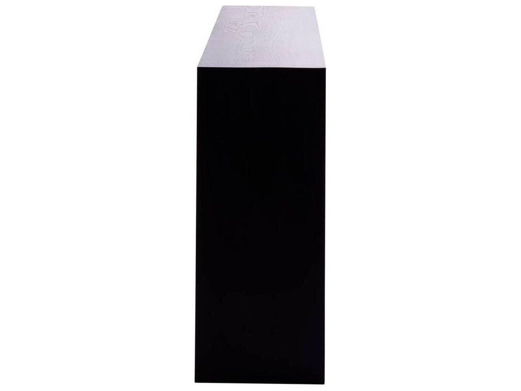 Ormando Ebony Oak Wood Console Table