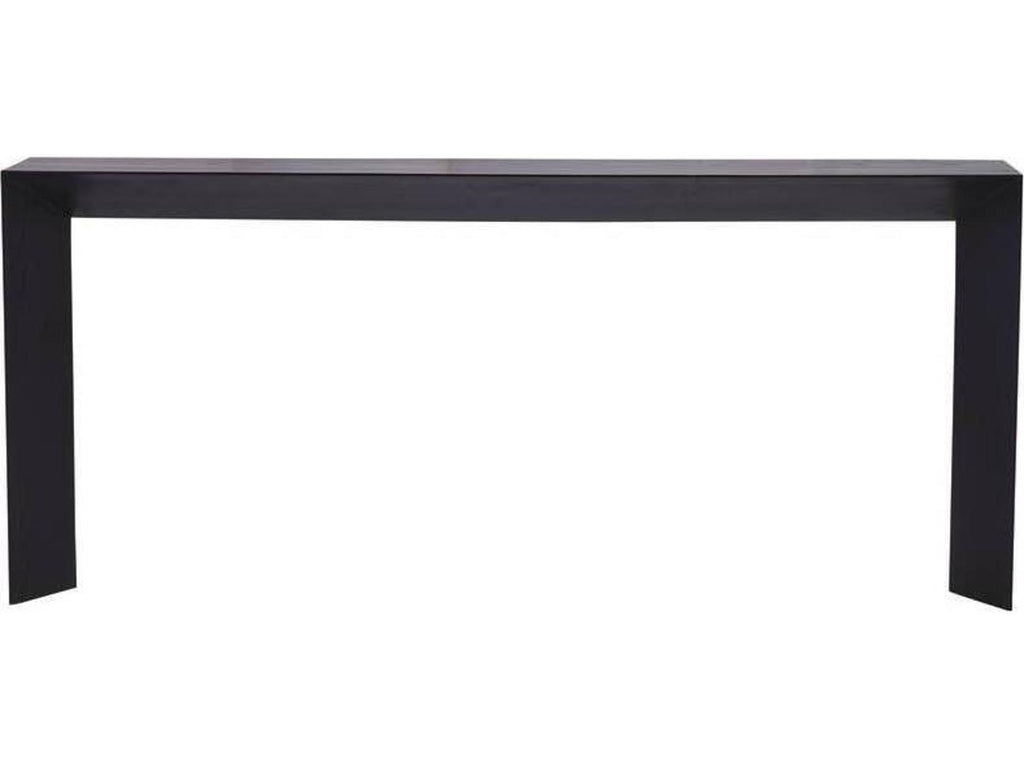 Ormando Ebony Oak Wood Console Table