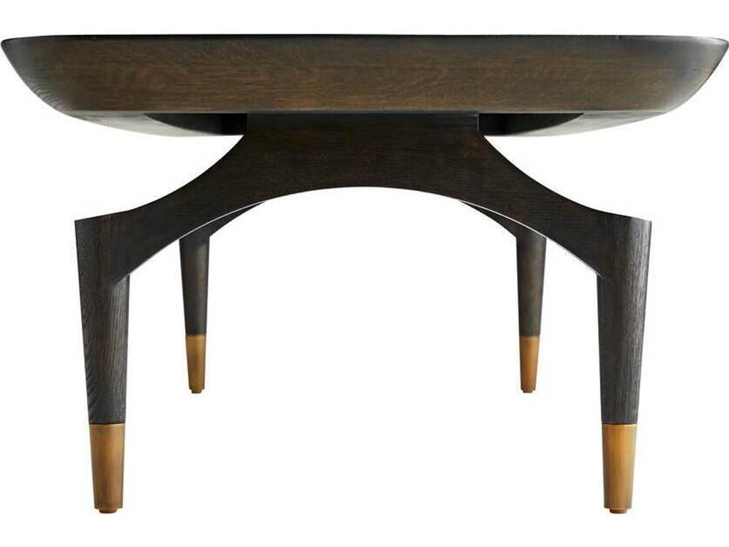 Wagner Rectangle Coffee Table in Umber Oak Wood