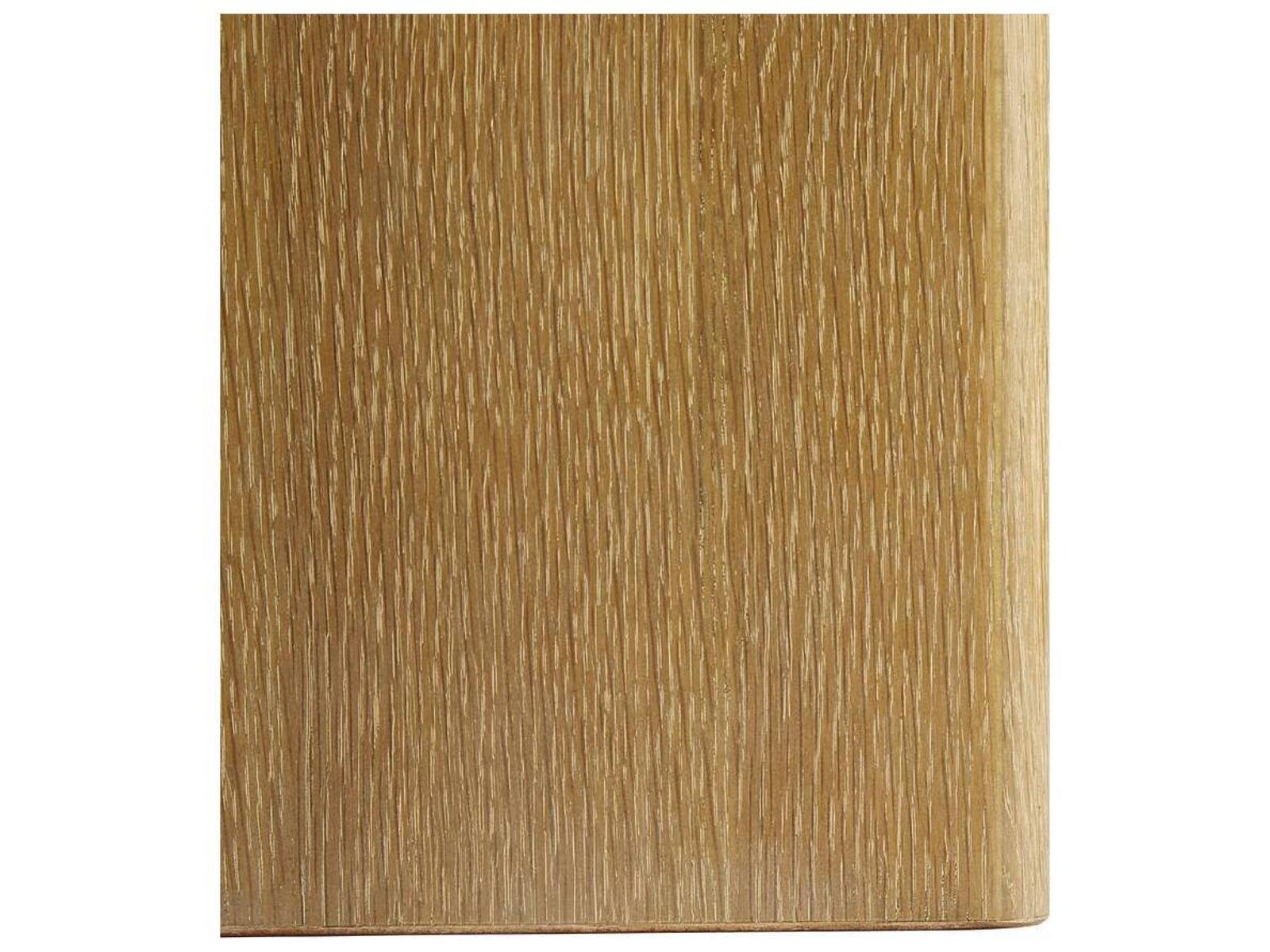 Forrest Square Coffee Table in White Lacquer and Oyster Oak