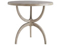 Dorey Round End Table in Smoke Oak