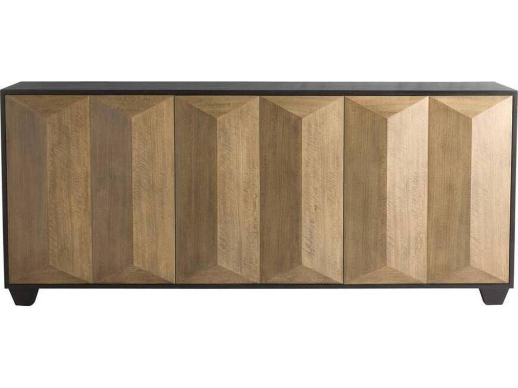 Arteriors Sapphire Chamois Gray Eucalyptus Veneer Credenza