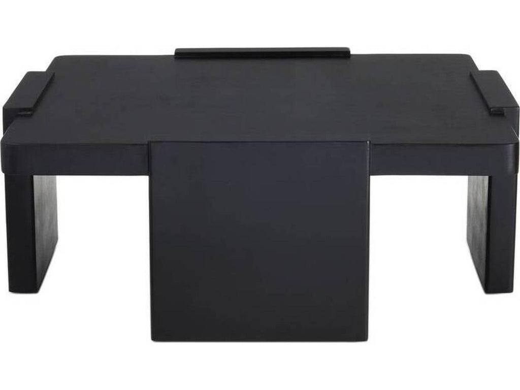 Camden Square Coffee Table in Ebony Mango Wood