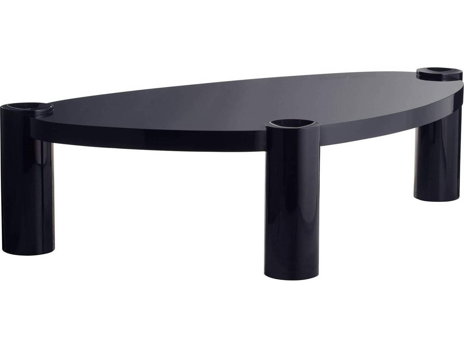 Wood Blue Coffee Table