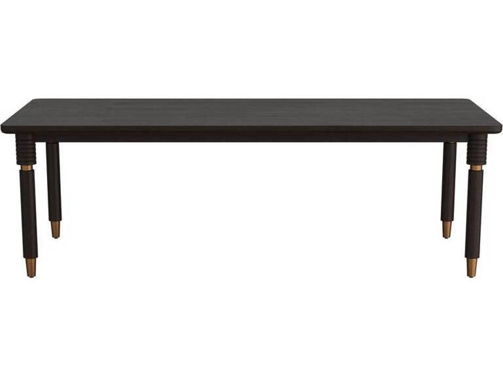 Andrade Rectangle 96-Inch Dining Table in Umber Oak Veneer