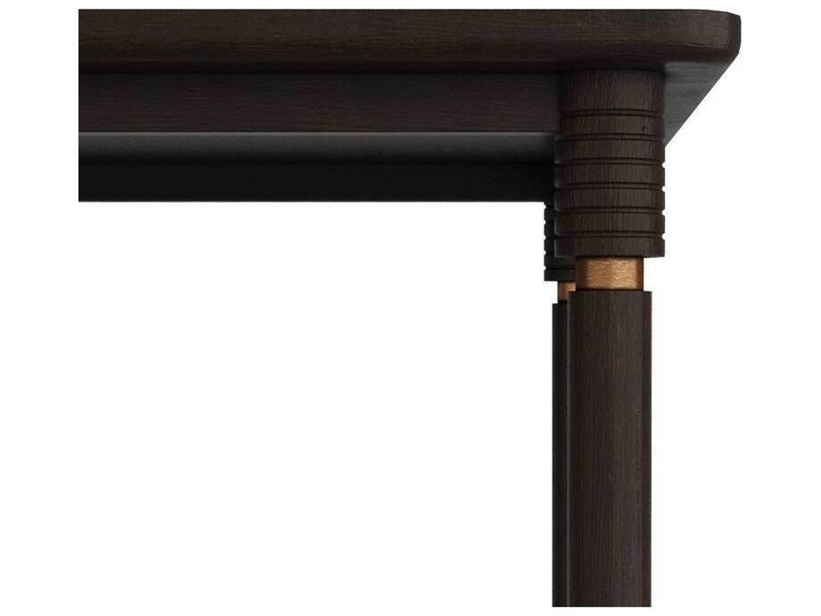 Andrade Rectangle 96-Inch Dining Table in Umber Oak Veneer