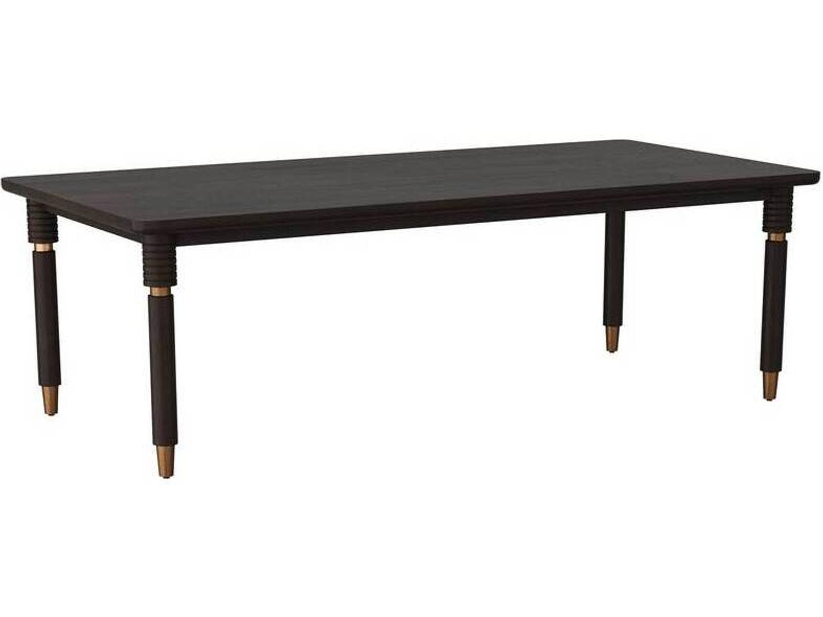 Andrade Rectangle 96-Inch Dining Table in Umber Oak Veneer