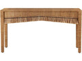 Arteriors Kai Rectangle Console Table in Natural Abaca