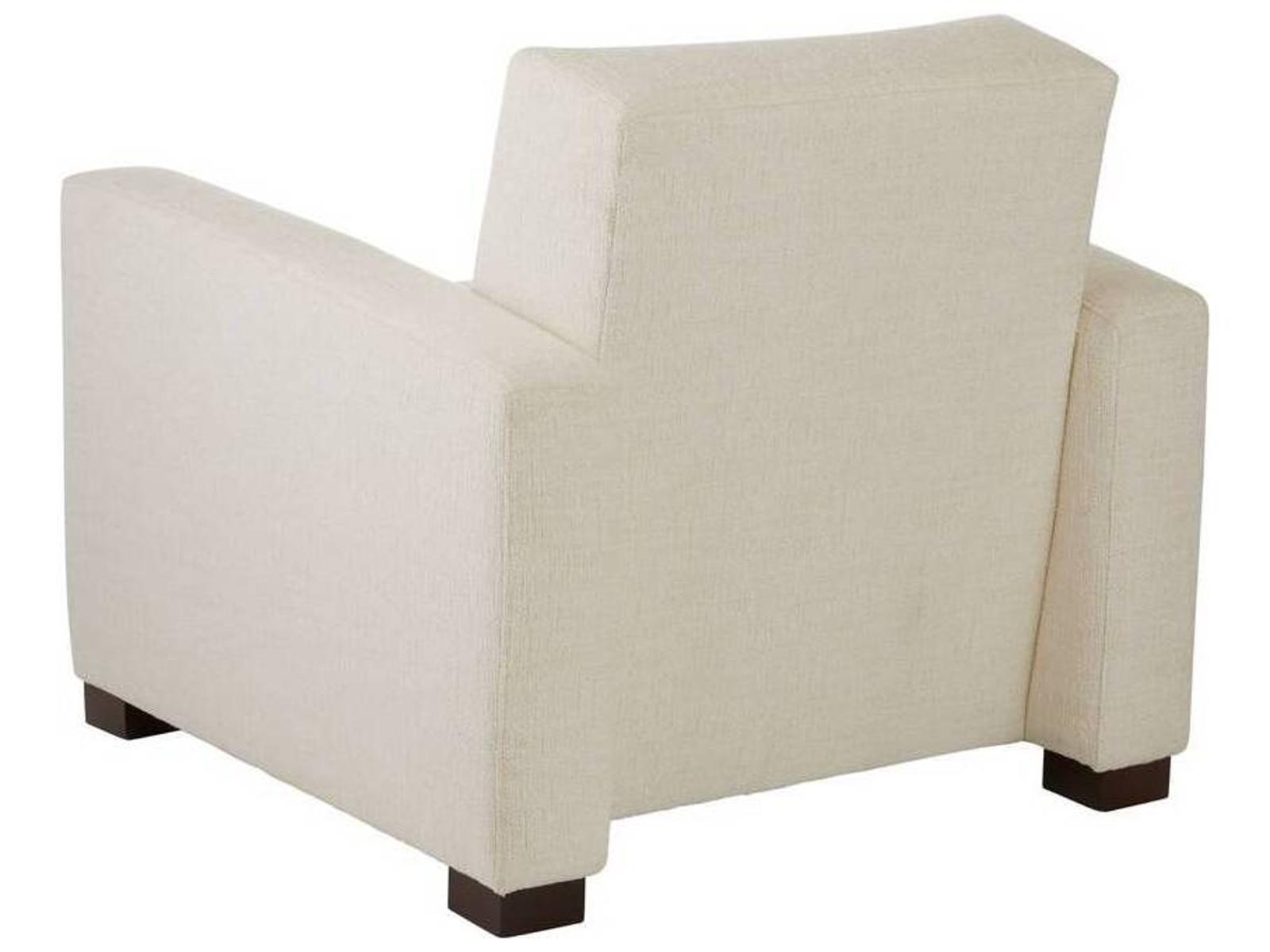 Dodson Cloud Bouclé Accent Chair in Ebony Wood