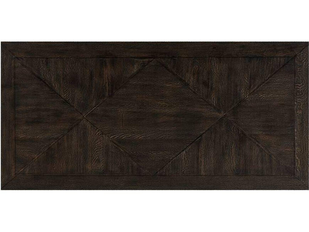 Vargueno Rectangle Dining Table in Burnt Mango Wood