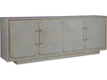 Baronet 88-Inch Media Console with Acrylic Nickel Pulls