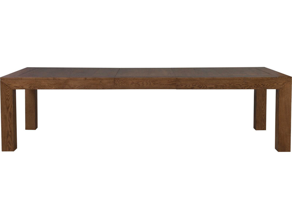 Home Barnaby Rectangular Extendable Dining Table in Iridescent Oak