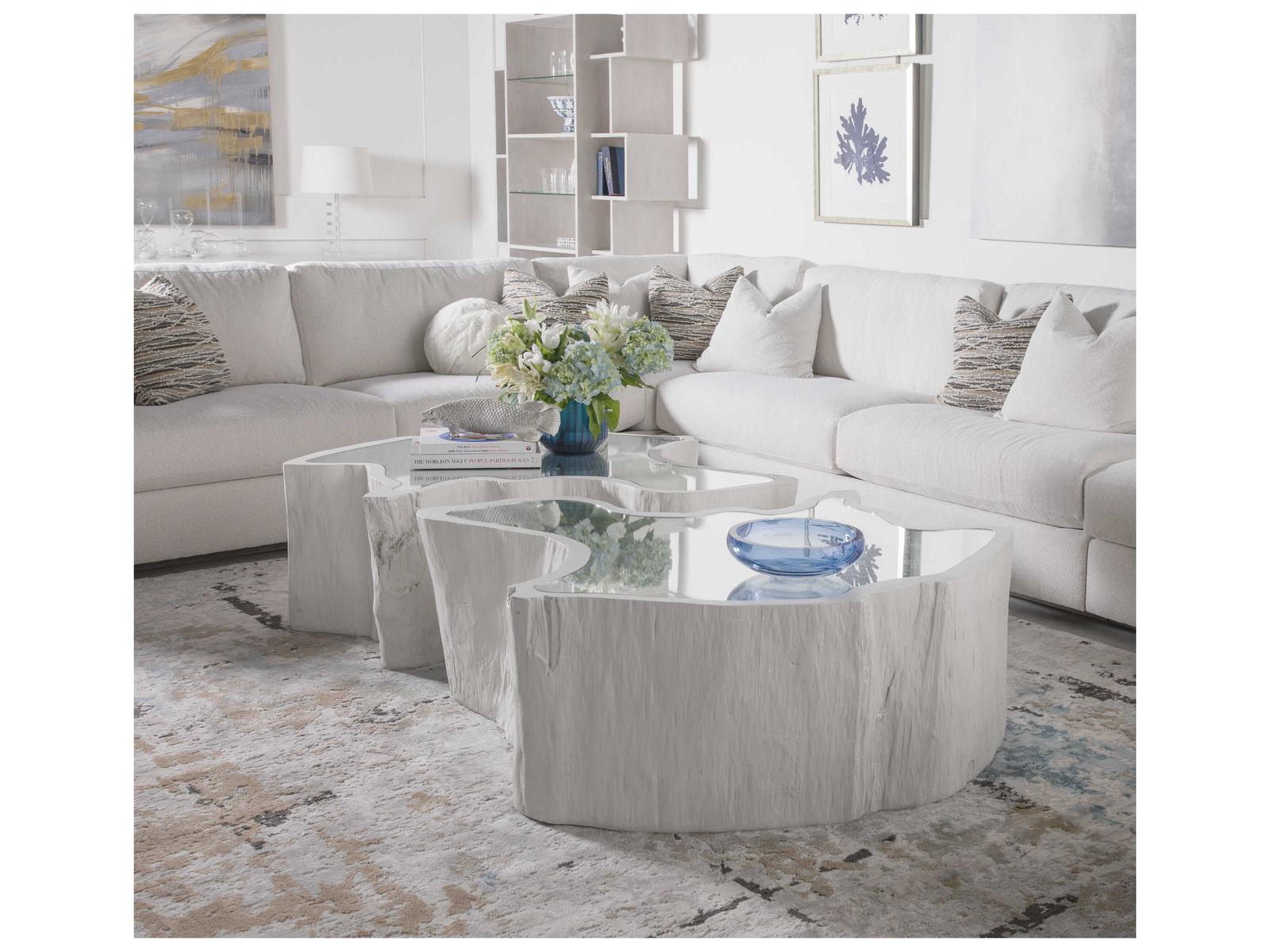 Signature Designs Glass Capitola Coffee Table