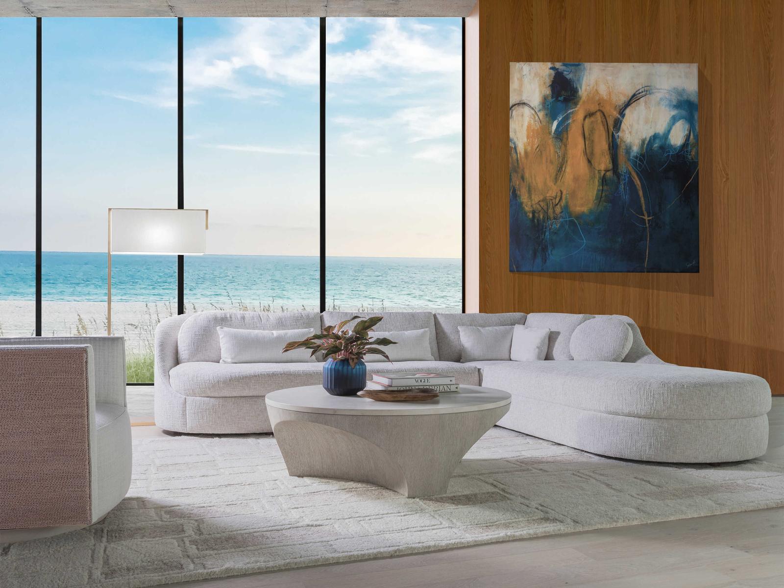 Home  Upholstery Large Contemporary Upholstered Sectional