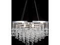 Avenue Lighting 9-Light Hollywood Blvd. Chandelier in Polished Nickel and Clear Glass
