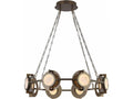 Avenue Lighting Mayfair Integrated LED Chandelier in Aged Brass