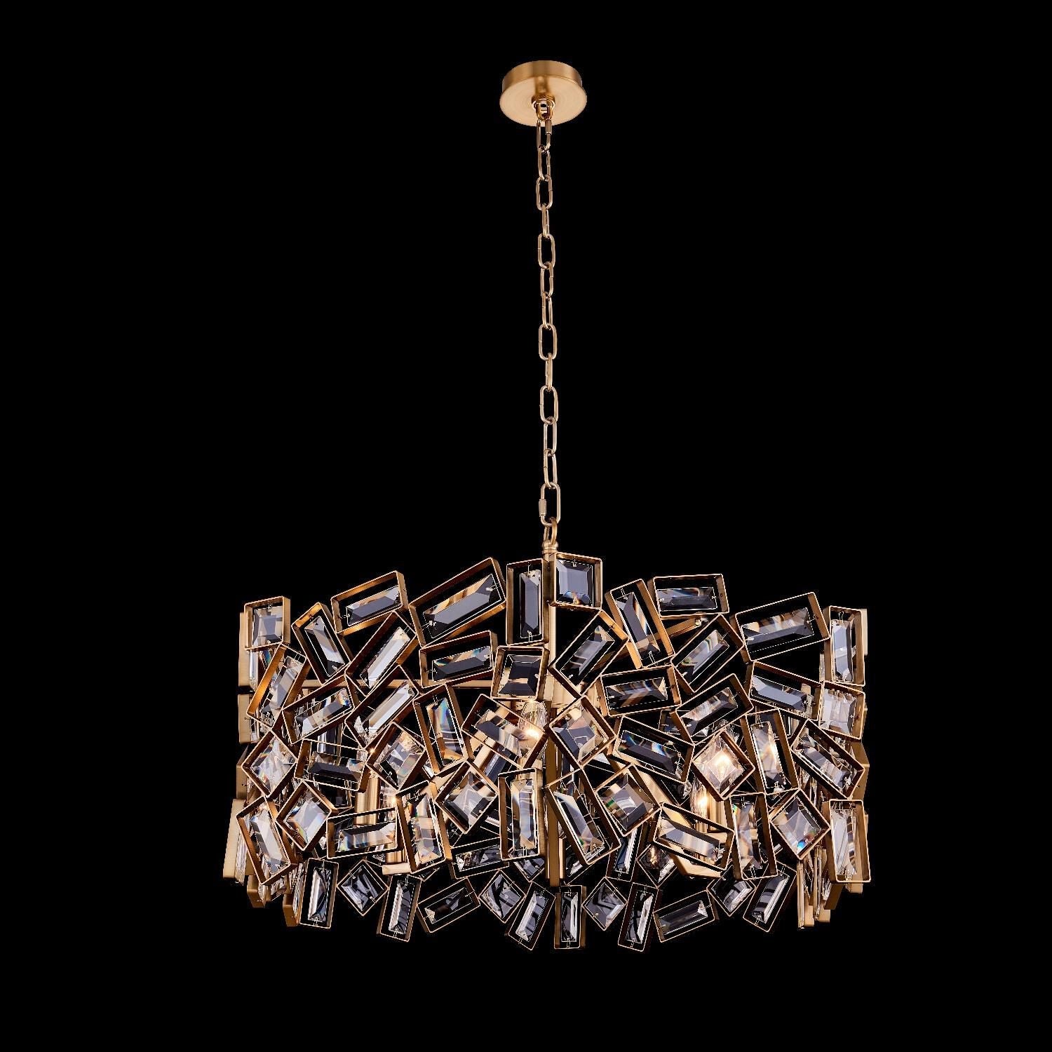 Allegri Inclanata 28 Inch 6 Light Chandelier Cp773287