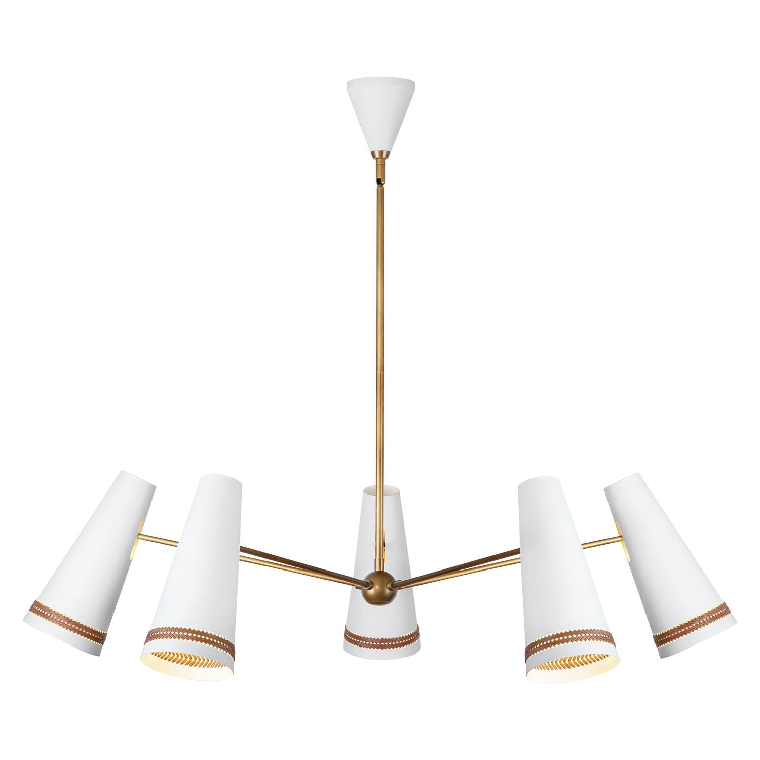 Alora Lighting Alan Pepin Brickell 5 Light Chandelier Cp788810