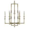American Brass And Crystal Magro 6 Light Chandelier Cp382917