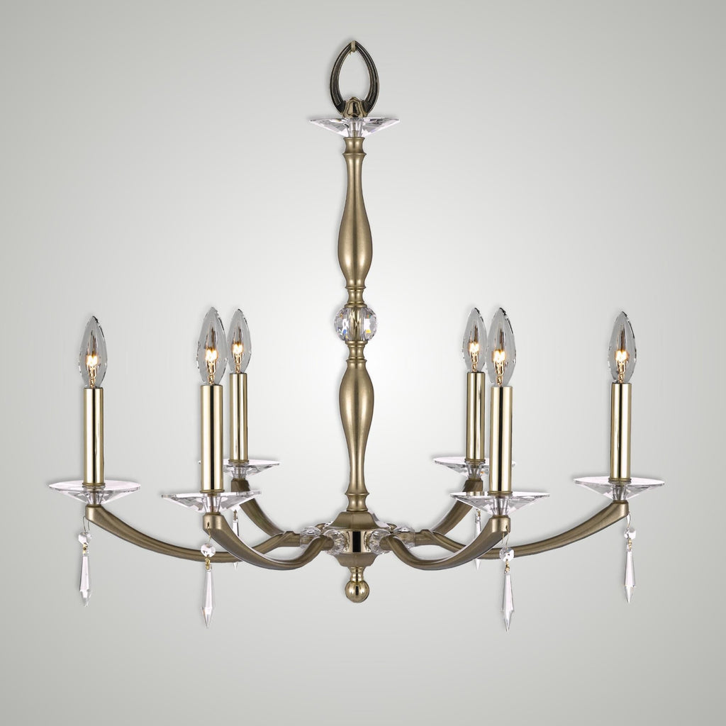 Kensington 26 Inch 6 Light Chandelier