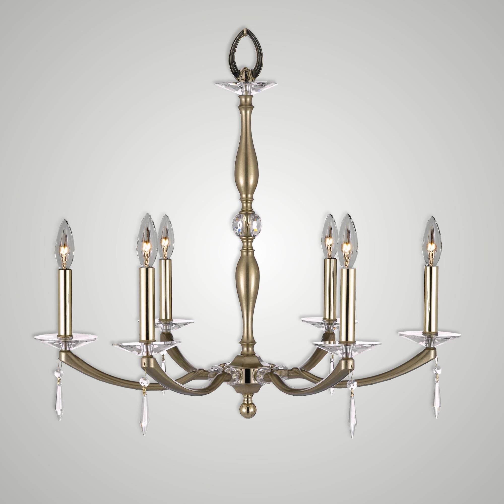 Kensington 26 Inch 6 Light Chandelier