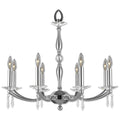 American Brass And Crystal Kensington 29 Inch 8 Light Chandelier Cp130921